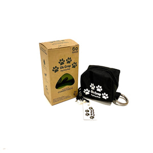 Oh Crap Poop Bags + Holder/dispenser